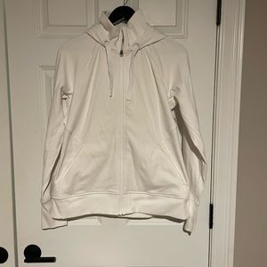Athleta Triumph Hoodie White Size L NWT